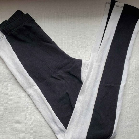 Asos Size 6 Black and White Leggings - Picture 1 of 5